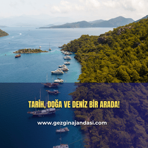 Göcek koyları gezilecek yerler