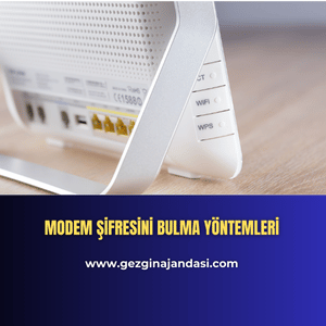 modem şifresini bulma yöntemleri